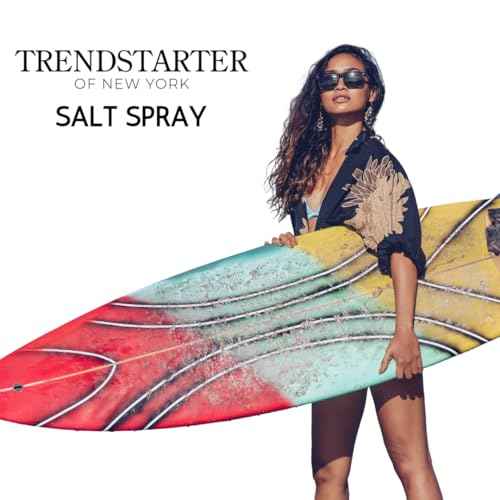 TRENDSTARTER - SALT SPRAY - Texturizing - Volumizing - Beach & Surf Hair Styles - Curl & Wave Enhancing Control - Pre-Styling Solution - Made with Castor Oil (4 Fl. Oz.)