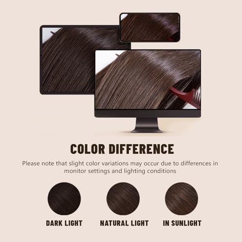Tape in Hair Extensions Human Hair 18 Inch 50g 20Pcs Remy Human Hair Extensions Invisible Straight Seamless Tape in Extensions (18in, 50g, #60)