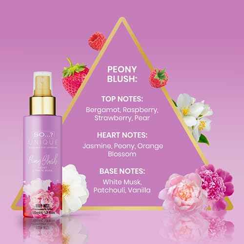 So¡¦? Unique Body Mist Set - Perfumes for Women with Fresh, Floral, Sweet Scents - 6 Hour Wear Body Spray for Women - Travel Size Gift Set - 6 pcs