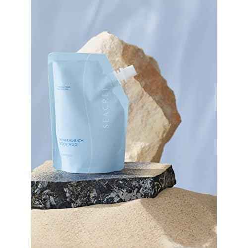 SEACRET Dead Sea Mud - Mineral Rich Body Mud Treatment (Concentration of 99%) Removes Excess Oil and Dead Skin Cells (10.6 oz.)