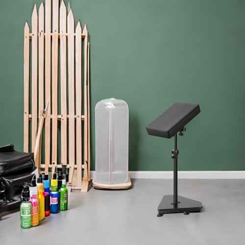 Tattoo Arm Rest with Adjustable Height, Armrest for tattooing with Thickened Soft Sponge Pad for Tattoo Studio