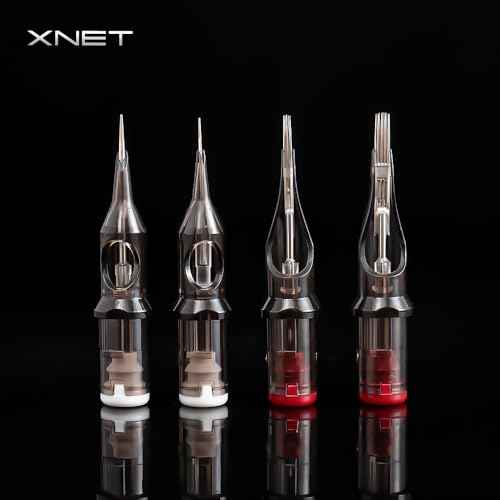 U-REX Tattoo Cartridges Magnum Curved 15RM -Tattoo Cartridge #12 Standard 15 Round Mag Disposable Tattoo Needles with Professional Membrane for Rotary Tattoo Machine Pen Gun