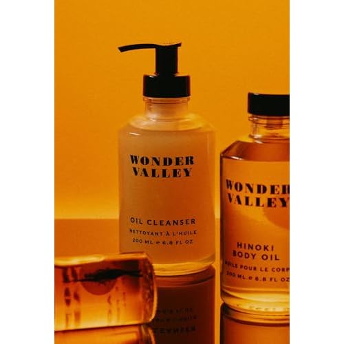 WONDER VALLEY - Oil Cleanser | Vegan, Cruelty-Free, All Skin Types | Cleanses and Hydrates All Skin Types (6.8 fl oz | 200 ml)