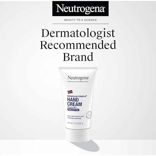 Neutrogena Norwegian Formula Moisturizing Hand Cream & Lotion for Dry Hands, Fragrance Free Glycerin Concentrated Relief, Over 200 Uses, 6 Pack, 2 oz Each (Total 12 Fl Oz)