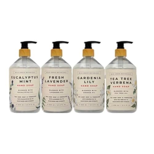 Home + Body Wild Grove Botanicals Hand Soap 16 fl oz (4 pack)