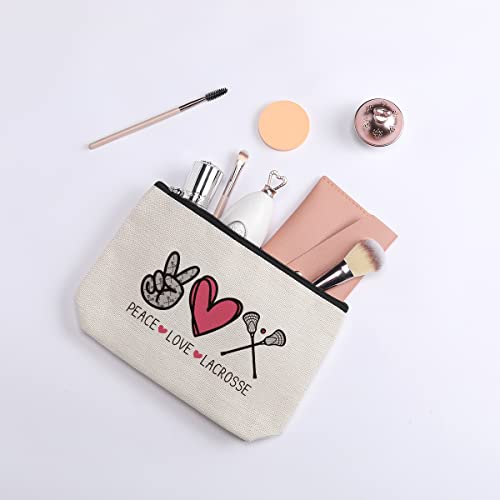 KDXPBZ Lacrosse Gifts: Funny Gifts for Her, Him, Moms, Players - Makeup Bag & More