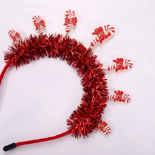 mokkia Candy Headband for Women Sweet Lollipop Christmas Headbands Halloween Candy Costume Accessories Candyland Costume Gift
