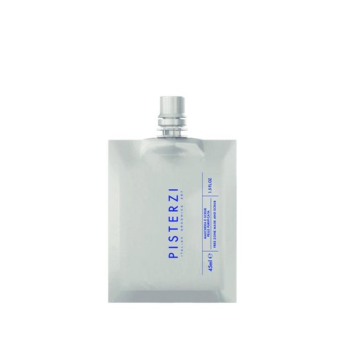 Pisterzi Italian Grooming Art Free Zone Mask and Scrub (Refill Pouch 45ml, 1.5, Fl Oz)