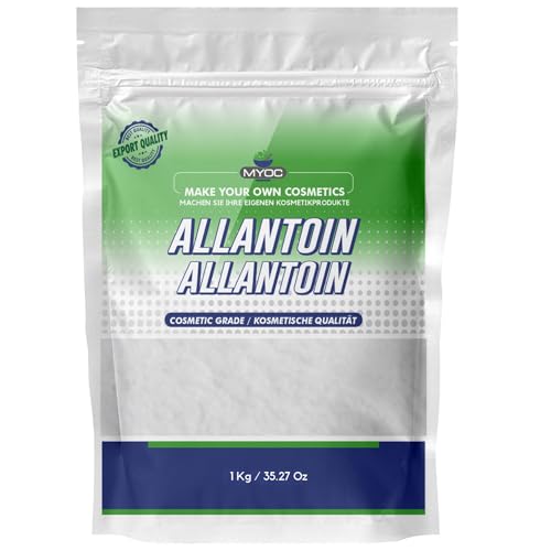 Allantoin Powder | DIY Powder for Cream, Gel, Serum & Lotion | Cosmetic Grade - 1 Kg / 35.27 Oz