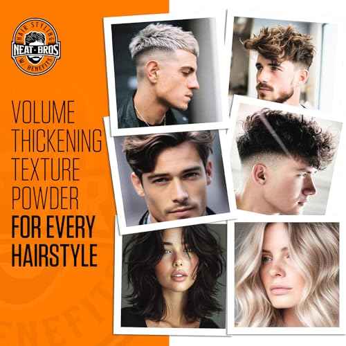 Hair Styling Texture Powder - Medium Hold & Matte Finish - Volumizer with Niacinamide and Saw Palmetto for Men & Women - Styling Powder for All Hair Types - 1 Pack