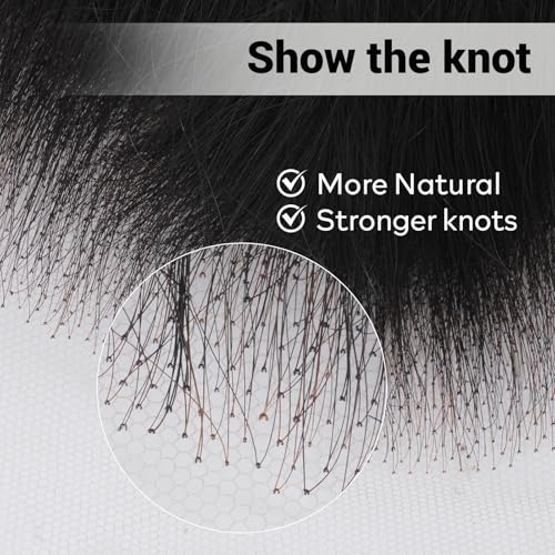 5x5 Skinlike Real Hd Lace Closure,Ultra Thin Real Hd Lace Single Knot 100% Human Hair Frontal Natural Hairline Body Wave Natural Black 14 Inch