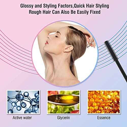 FUNAN Hair Finishing Stick 2 Pack for Small Broken Hair Cream/Gel for Women Naturally Refreshing, Non-Greasy and Non-Sticky