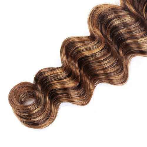 Body Wave Human Hair Bundles 1B Color 16 18 20 Inch Brazilian Virgin Remy Hair Extensions 12A Grade 3 Bundles Soft Natural Weave for Black Women
