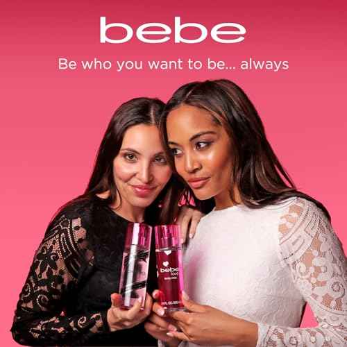 Bebe Love Body Mist - Body Spray for Women - Floral Fruity Fragrance Mist - Romantic Scent with Sicilian Lemon, Redcurrant, and Pink Freesia - 8.4 oz