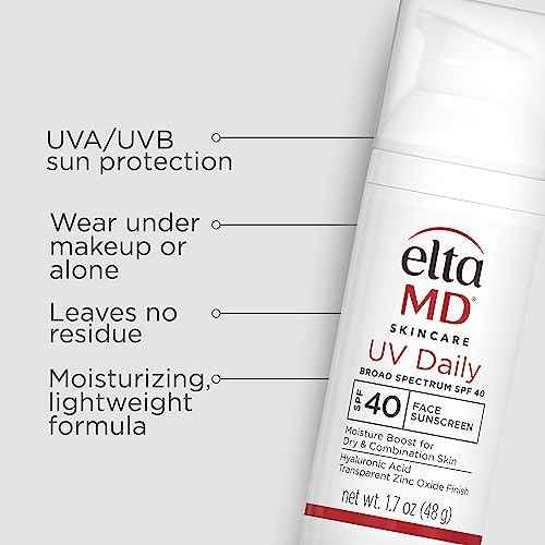 EltaMD Moisturizing Face Sunscreen Kit | UV Daily Face Moisturizing Sunscreen, UV Lip Balm