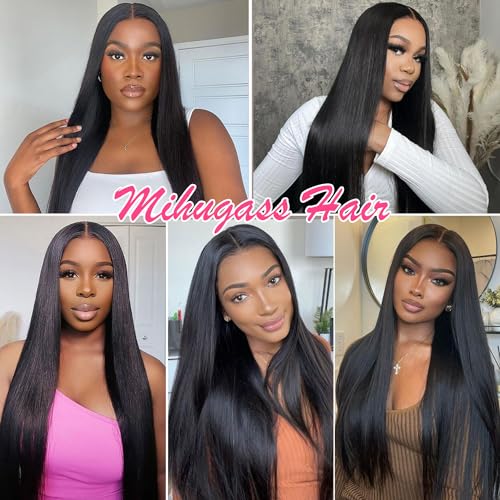 Injected Clip in Extension Human Hair Invisible Clip Ins for Women Brazilian Injected Clip ins Human Hair Natural Color 8 Pcs with 18 Clips 120g/Set (14 inch)