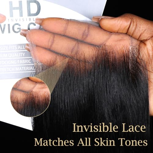 Knots Bleached CindiRiver 5x5 HD Lace Closure Straight Virgin Human Hair With Invisible Real HD Lace, Natural Hairline, Skinlike Lace Frontal Closure Only