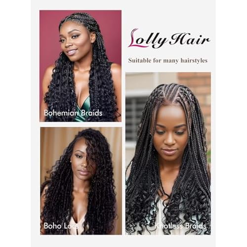 Human Braiding Hair 100g 24 Inch Deep Water Wave Bulk Human Hair for Braiding No Weft 12A Brazilian Virgin Curly Human Hair Extensions for Boho Braids Wet and Wavy Natural Human Hair Braiding Hair