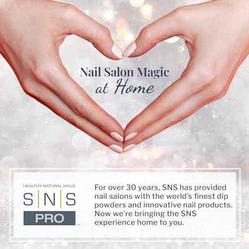 SNS Nail Dip Powder, Gelous Color Dipping Powder - Alexander Valley (Orange, Glitter) - Long-Lasting Dip Nail Color Lasts 14 Days - Low-Odor & No UV Lamp Required - 1oz