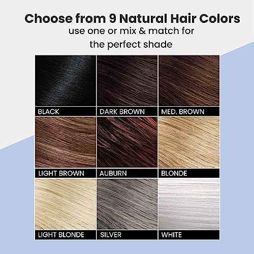 Top Secret Hair Thickening Building Fibers Refills - Undetectable & Natural Hair Filler - for Men & Women - Instantly Fill In Fine Thinning Hair - Weather & Sweat Resistant (Silver, Regular)