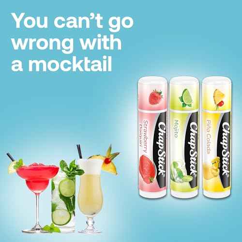 ChapStick Summer Vibes Collection ? Tropical Paradise, Mocktail, and I Love Summer Lip Balm Collections, 0.15 Oz Ea (9 Piece Set)