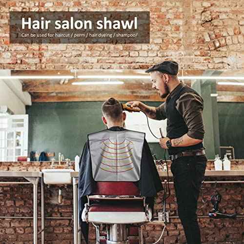 Professional Salon Cape Waterproof Hair Styling Cutting Collar Stylist Magnetic Cover Hairdressing Shampoo Hair Dye Shawl