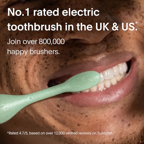 SURI 1.0 Sonic Electric Toothbrush | 1 Month+ Battery | Designed in California | Electric Toothbrush for Adults | Travel Toothbrushes | Tooth Brush | Green