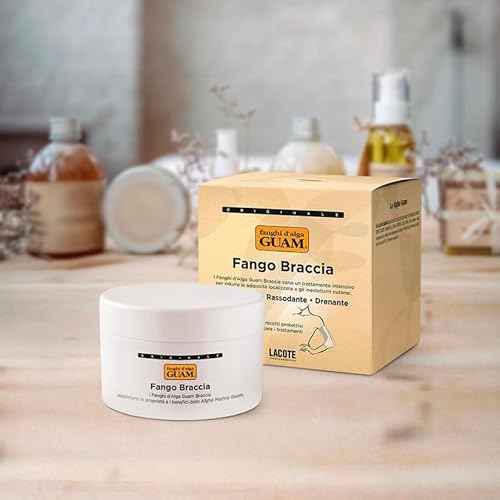 Guam Intensive Arms Slimming Mud Treatment - Firm, Tone, and Rejuvenate Saggy Arm Skin Seaweed and Essential Oils
