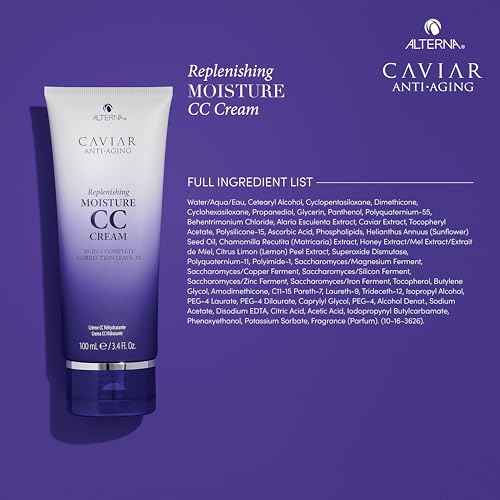 CAVIAR Anti-Aging Replenishing Moisture CC Cream |10-in-1 Hair Protection & Treatment Cream | Nourishes, Restores & Hydrates