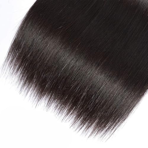 Human Hair Bundles 20 22 24 Inch Straight Bundles Human Hair Natural Color Human Hair Bundles Double Weft Extension 300g