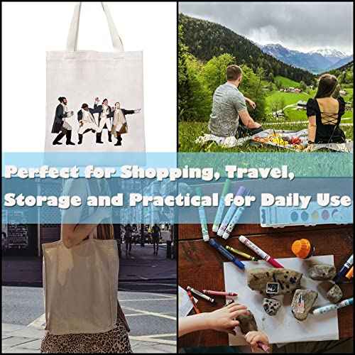 GJTIM Musical Gift Musical Theatre Makeup Bag Theatre Accessory Zipper Pouch for Musical Fans (HamMusical Tote)
