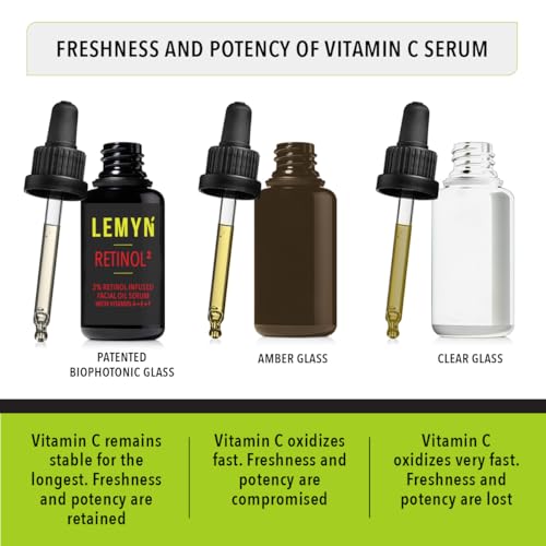 Retinol2 Facial Oil Serum with 2% Advanced Gentle Retinol, Vitamin A+E+F ? Freshly Made Anti-Aging, Hydrating, and Firming Formula | 30ml