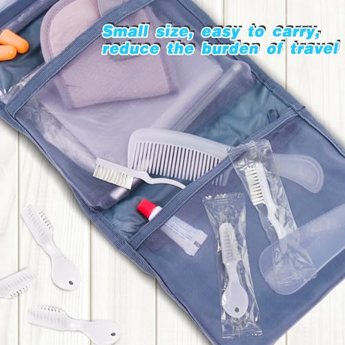 Nuogo 500 Pieces Mini Toothbrush Bulk Disposable Toothbrushes Thumbprint Individually Packaged Security Toothbrush with Short Handle Soft Bristles Prison Tooth Brush for Camping Travel