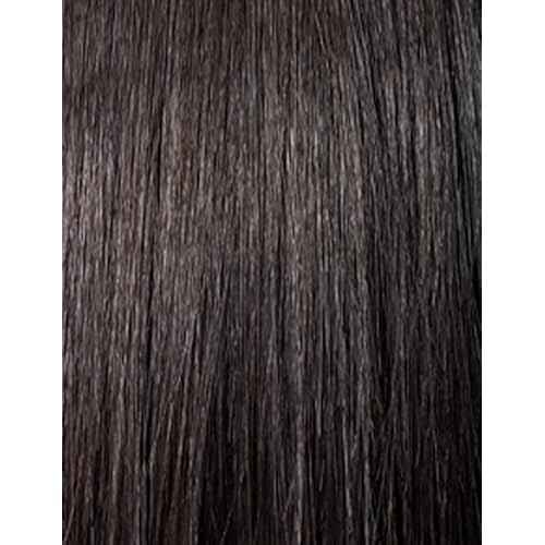 Outre - 5X5 Lace Closure Wig - Human Hair Blend - Kinky Straight 24" (OFF BLACK 1B)