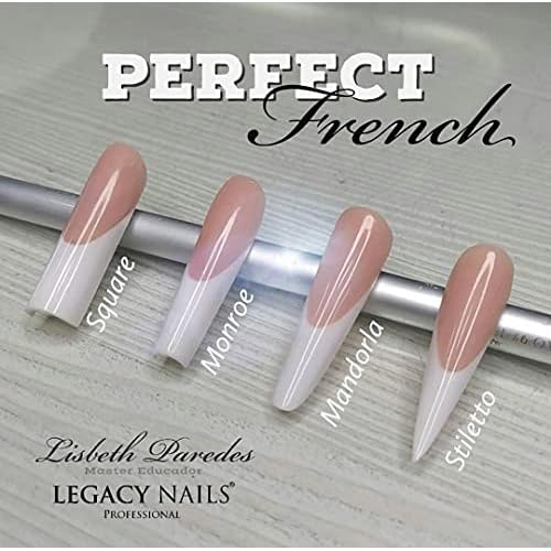 Legacy Nails Professional Cover Acrylic Powder - 1 Lb - Ideal For French Nail Art & Natural Look (COVER PEACH)