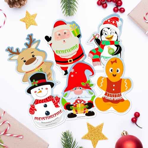 Timgle 24 Pcs Christmas Stocking Stuffers Bulk Facial Masks Skincare Face Sheet Masks Holiday Gifts for Women, Fragrance Hydrating Face Mask Spa Gifts Bulk for Coworker Adults Stocking Stuffer
