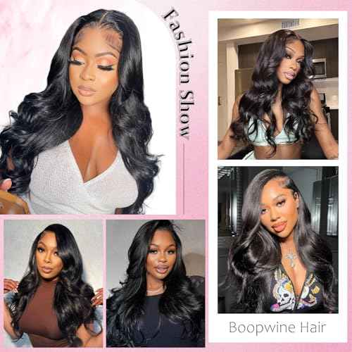 Body Wave Bundles Human Hair 16 18 20 Inch Human Hair 3 Bundles 100% Unprocessed Brazilian Raw Weave Bundle Human Hair Extensions for Black Women Natural Color