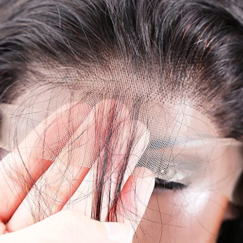 ten chopsticks Wigs HD Transparent Short Wig 13x4 Lace Front Human Hair Wigs For Black Women Loose Deep Wave Short Bob Wig Brazilian Bob Human Hair Wig 150 Density 8inch