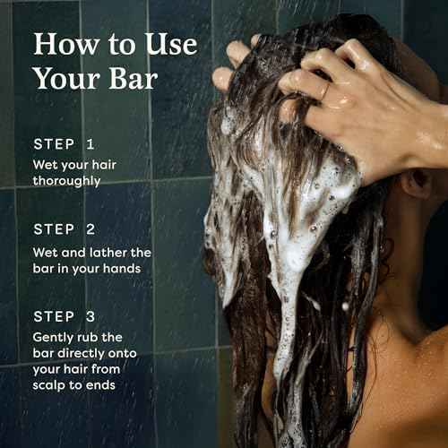 The Earthling Co. Shampoo & Conditioner Bar Set - Promote Hair Growth, Strengthen & Volumize All Hair Types - Paraben & Sulfate Free Formula with Natural Ingredients for Dry Hair (Wild Lavender)