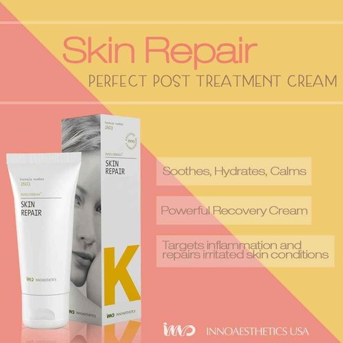 INNOAESTHETICS Skin Repair Post Treatment Cream (Skin Recovery and Soothing)