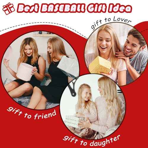 Baseball Gifts for Women Girl Zipper Bag Funny Gifts for Baseball Lover Baseball Stuff Sport Season Gifts at the Games Day Present Makeup Bag Birthday Christmas Gifts for Her Sister Friends BFF