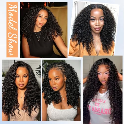 HD Lace Frontal 13x6 Transparent Lace Ear to Ear 16 Inch Burmese Curly Frontal Human Hair 100% Unprocessed Virgin Lace Closure Human Hair Pre Plucked with Baby Hair 150% Density