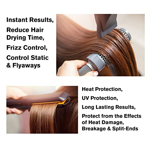 Frizz Control Hair Oil Capsules ? SNOBGIRLS CURALIGN ? Vegan Leave-In Serum for Frizz-Prone, Coarse or Curly Hair ? With Argan Oil, Babassu & Ceramides ? Humidity Defense & Shine ? 45 Ct