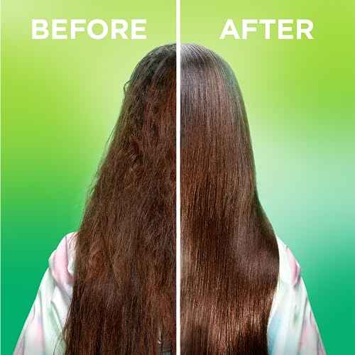 Garnier Fructis Sleek & Shine 10-in-1 for Frizzy, Dry Hair, Plant Keratin, 8.1 Fl Oz, 1 Count (Packaging May Vary)