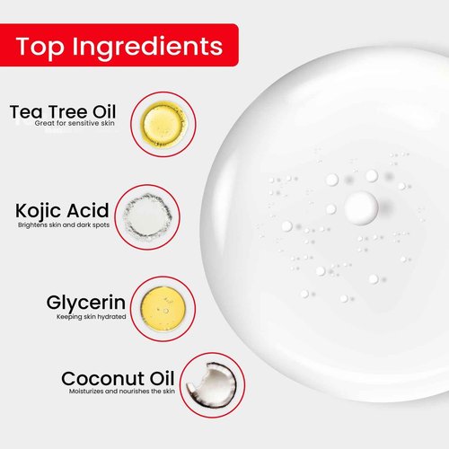 Kojie San Skin Brightening Soap - Bundle Pack - Original Kojic Acid, Dark Spot Remover Bar Soap with Coconut & Tea Tree Oil, 65g x 24 Bars