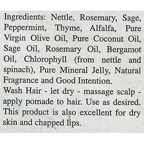 Nature's Blessings Hair Pomade 4 oz.