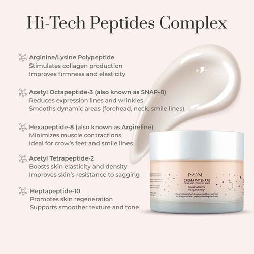 INSANE GLOW V-Y Shape Face & Neck Cream – Anti-Aging Lifting & Firming with 5 Biotech Peptides, Lipofilling Complex & Up-Gravity Complex – Sculpts Jawline, Rejuvenates Skin – Dermatologically Tested