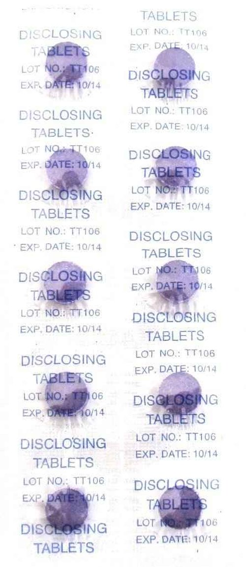 Plak Smacker Plaque Disclosing Tablets (Box of 250 Tablest)