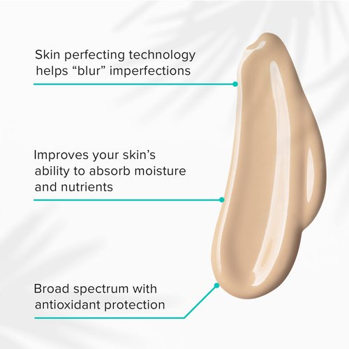 ClarityRx Physical Skin Defense Tinted Mineral SPF 50 Moisturizing Sunscreen, Natural Plant-Based Water-Resistant UV Protection with Zinc & Hyaluronic Acid for Face & Body (3.5 oz)