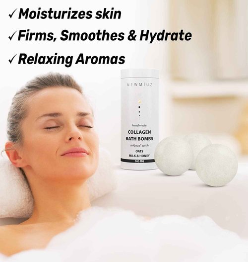Hydrating Fizzing Bubble Bath Bombs Gift Set Pack of 2 Perfect Selfcare Gift for Birthday Christmas or Stocking Stuffers